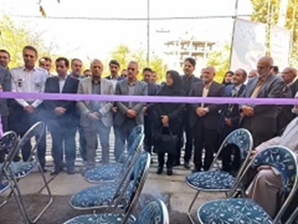افتتاح ساحتمان جدید خیرساز پایگاه اورژانس 115شهرسرکان