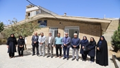 بازدید میدانی سرپرست و معاونین دانشگاه علوم پزشکی همدان از خانه‌های بهداشت به مناسبت روز بهورز