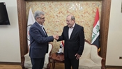 دیدار دکتر کلوندی سرپرست دانشگاه علوم پزشکی همدان با رایزن فرهنگی کشور عراق 