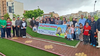 برگزاری مسابقه گلف خانوادگی، با همکاری دانشکده پیراپزشکی همدان 