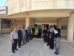 عطر کرامت رضوی مهمان دل‌های بیماران در بیمارستان امام حسن مجتبی(ع) فامنین
