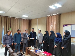 دیدار مدیر آموزش و پرورش شهرستان فامنین با مدیر شبکه بهداشت و درمان با محوریت ارتقای سلامت دانش‌آموزان