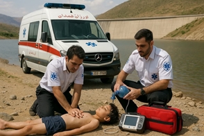 اورژانس همدان نسبت به خطر شنا در سدهای خاکی و آبگیرها هشدار داد