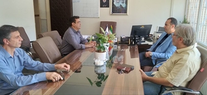 پیگیری احداث همراه‌سرای بیمارستان کودکان اکباتان محور دیدار مدیر مشارکت‌های مردمی دانشگاه و رئیس مرکز بهداشت همدان