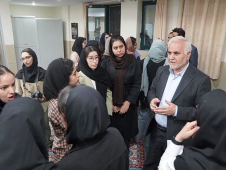 گزارش تصویری دیدار با دانشجویان به مناسبت هفته خوابگاه ها