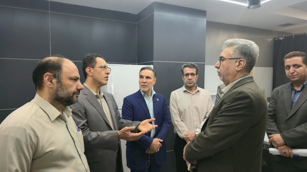 گزارش تصویری بازیدی رییس دانشگاه از بیمارستان مهر ملایر