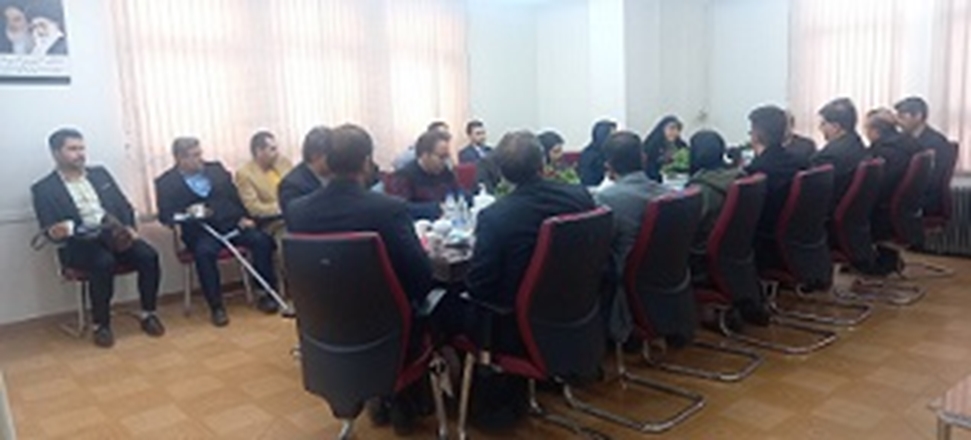 جلسه مدیریت مشارکتها با موسسات خیریه بیمارستانی 