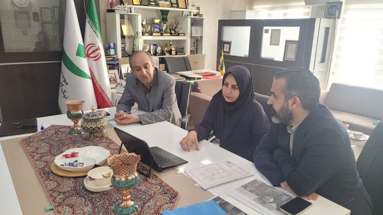 نشست مشترک مدیریت مشارکتهای اجتماعی دانشگاه بامدیرعامل موسسه خیریه نیک گامان  و عضو هیات مدیره مجمع خیرین کشور