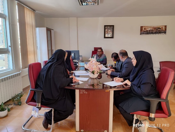 برگزاری جلسه هماهنگی هفته سلامت 1403 مدیر و کارشناسان سازمان های مردم نهاد و خیرین سلامت دانشگاه