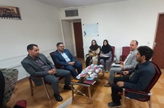 دیدار مدیر بهزیستی شهرستان همدان با مدیرسازمان های مردم نهاد و خیرین سلامت دانشگاه 
