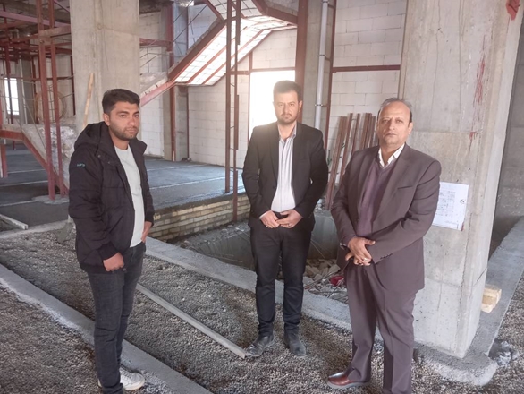 بازدید مشارکتهای مردمی از شبکه بهداشت و درمان شهرستان ملایر و پروژه خیرساز ازندریان 
