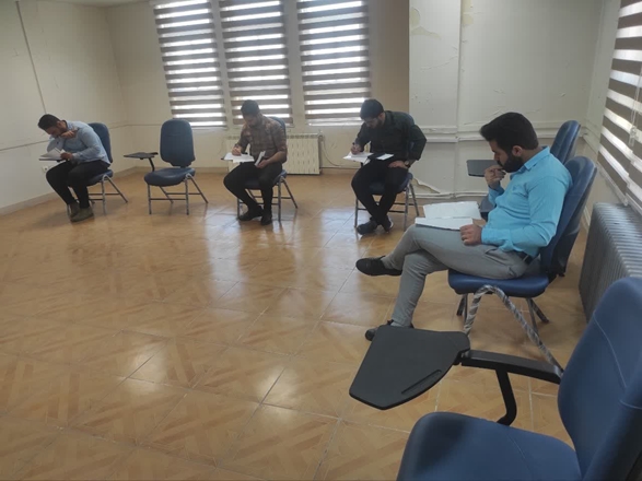 آزمون استخدامی قراداد تبصره ای دانشگاه علوم پزشکی همدان در ایستگاه کانون ارزیابی شایستگی