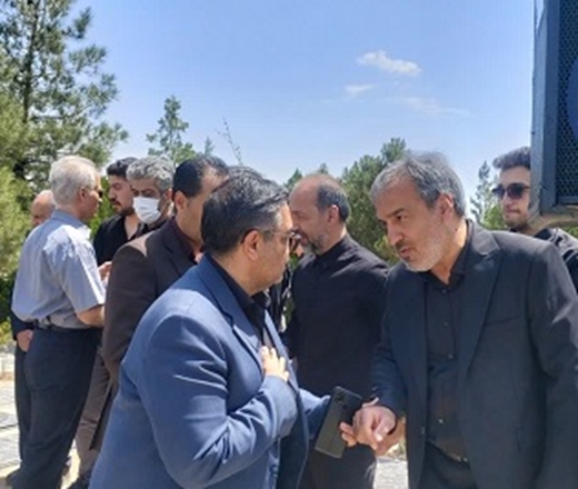 پیکر خیر حامی حوزه سلامت  به خاک سپرده شد