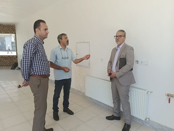 بازدید معاونت توسعه مدیریت، برنامه ریزی و منابع دانشگاه و مدیر سازمانهای مردم نهاد و خیرین سلامت از همراه سرای خیریه مهر در بیمارستان بعثت 